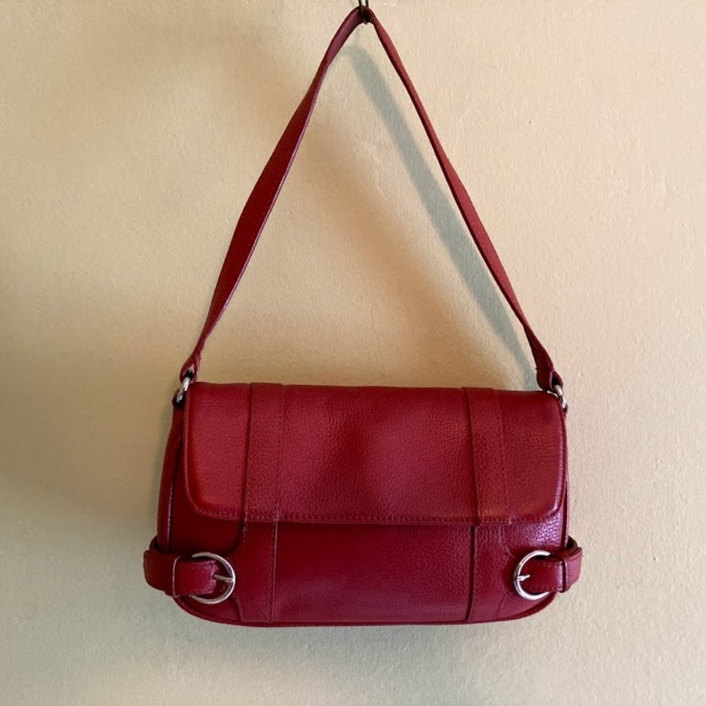 Small Red Shoulder Bag - Ann Taylor Loft